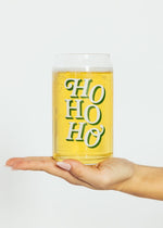Ho Ho Ho Beer Glass - 16 oz