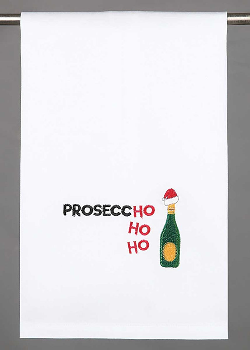 Prosecc Ho Ho Ho Tea Towel