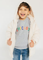 Sweet Home Chicago Toddler Sweatshirt - Heather Grey