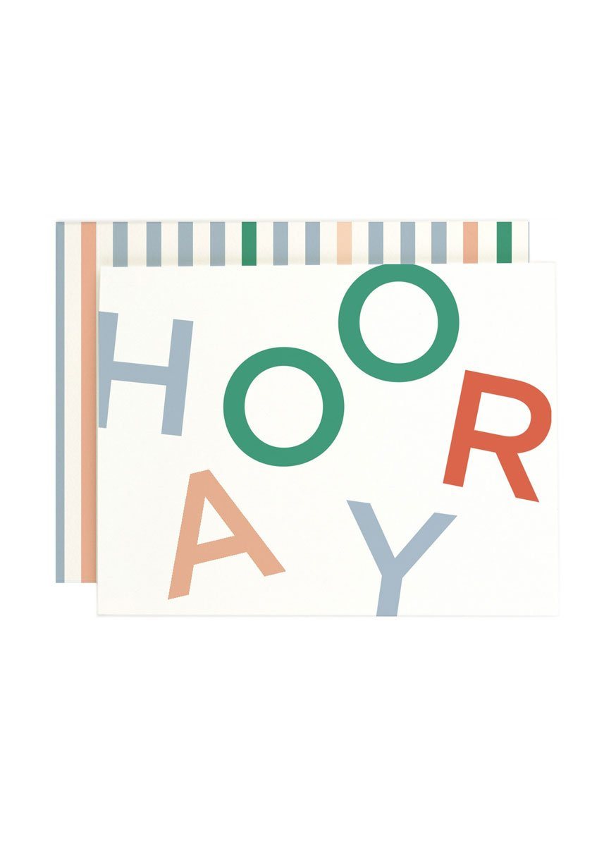 Hooray Type Card