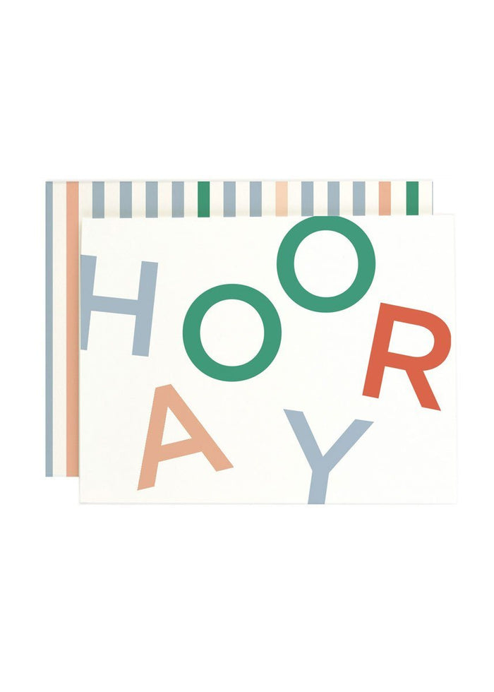 Hooray Type Card
