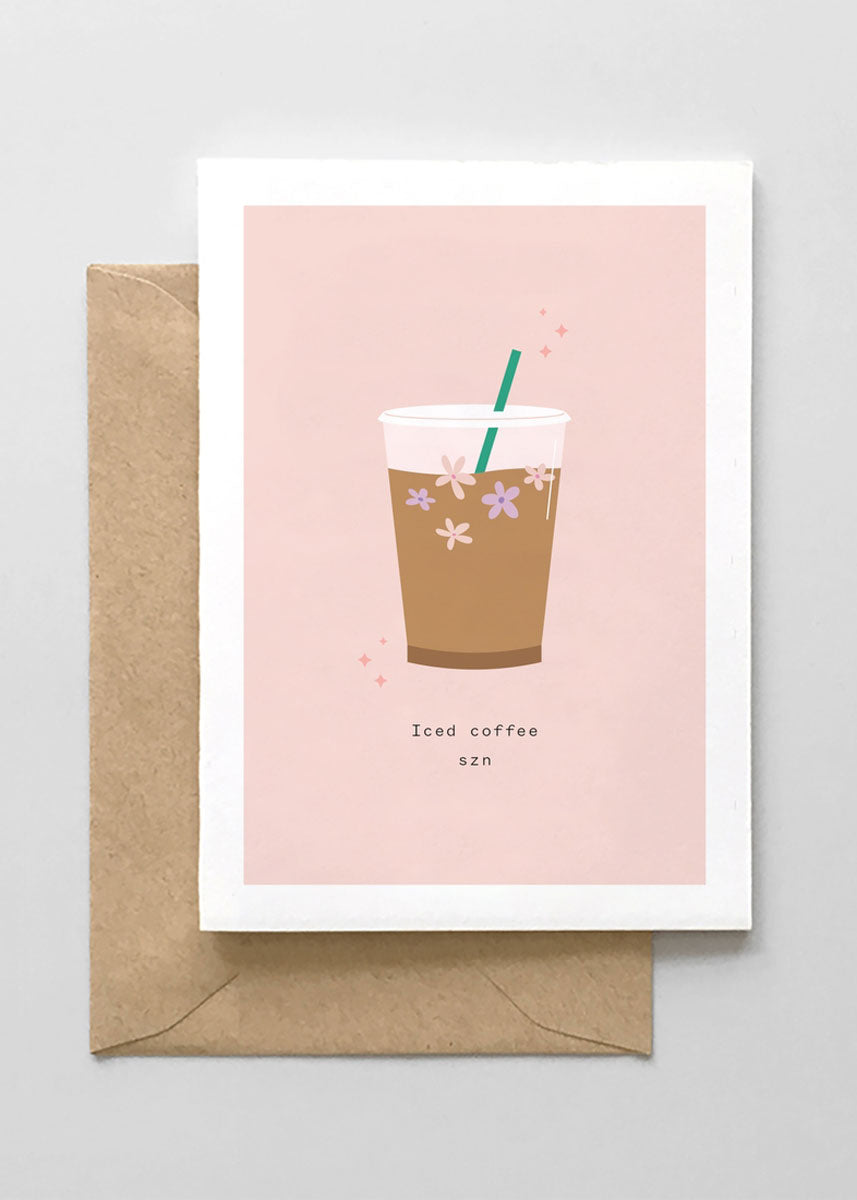 Iced Coffee Szn Card