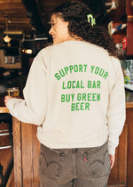Support Your Local Bar Sweatshirt - Ivory