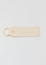 Hand Stamped Leather Keychain - Lincoln Park