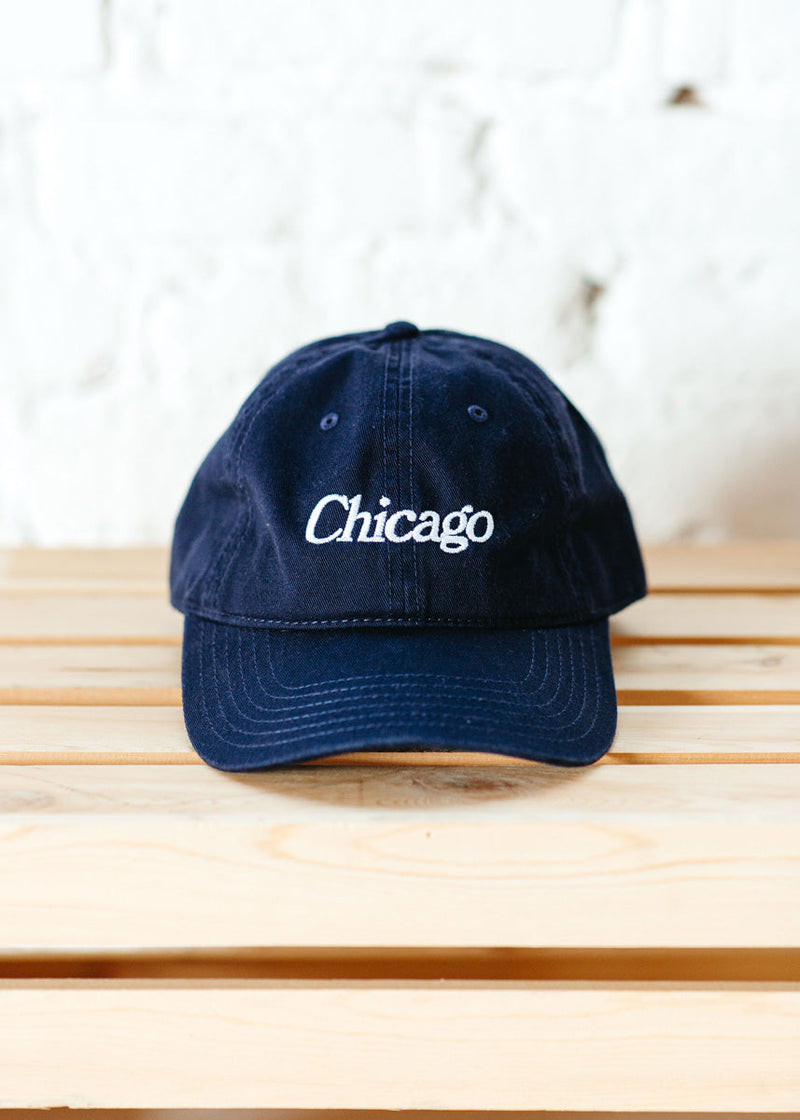 Chicago Dad Hat - Navy