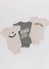 Sweet Home Chicago Onesie - Natural