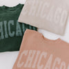 Chicago Collegiate Puff Sweatshirt - Ivory