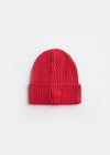 Toddler Mad Hatter Ribbed Knit Beanie - Red