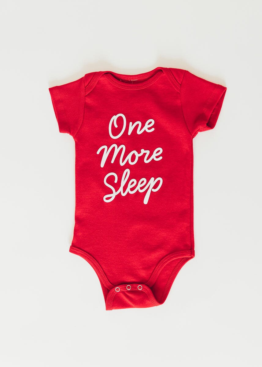 One More Sleep Onesie