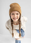 Youth Mad Hatter Knit Cuff Beanie - Spice