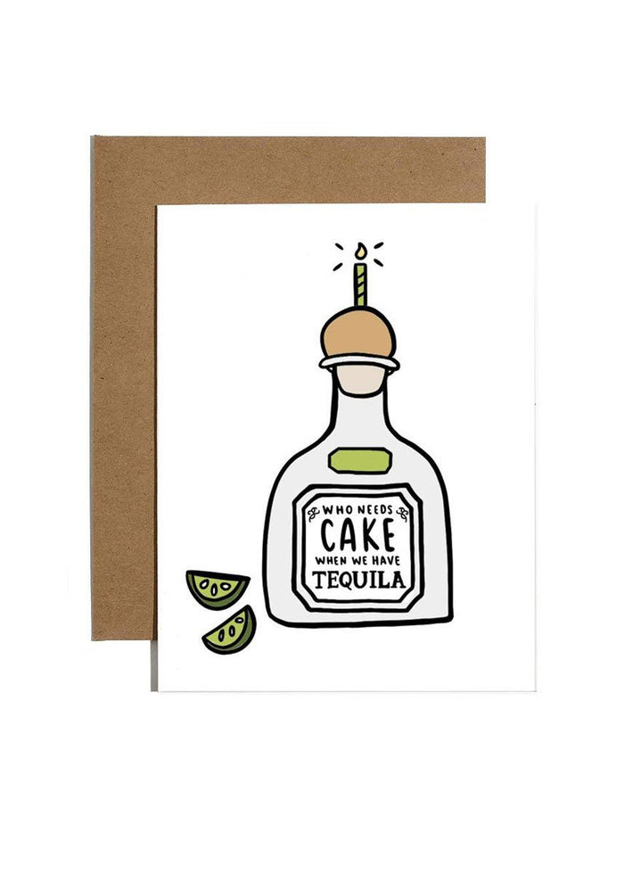 Cake Tequila Card