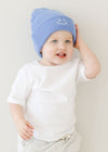 Toddler Mad Hatter Smiley Cuff Beanie - Blue