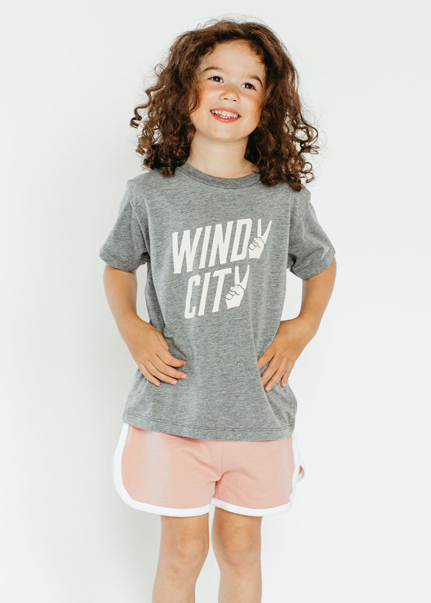 Grey Windy City Tee - Toddler