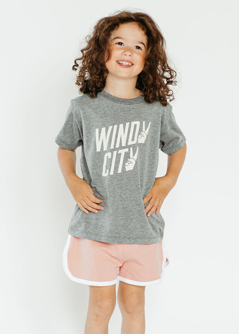 Grey Windy City Tee - Toddler