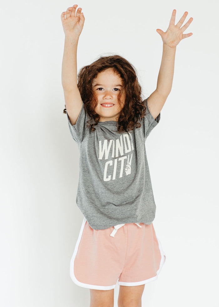 Grey Windy City Tee - Toddler
