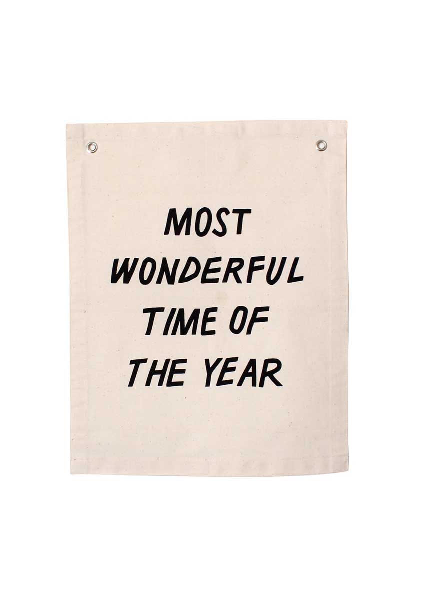 Most Wonderful Time Banner