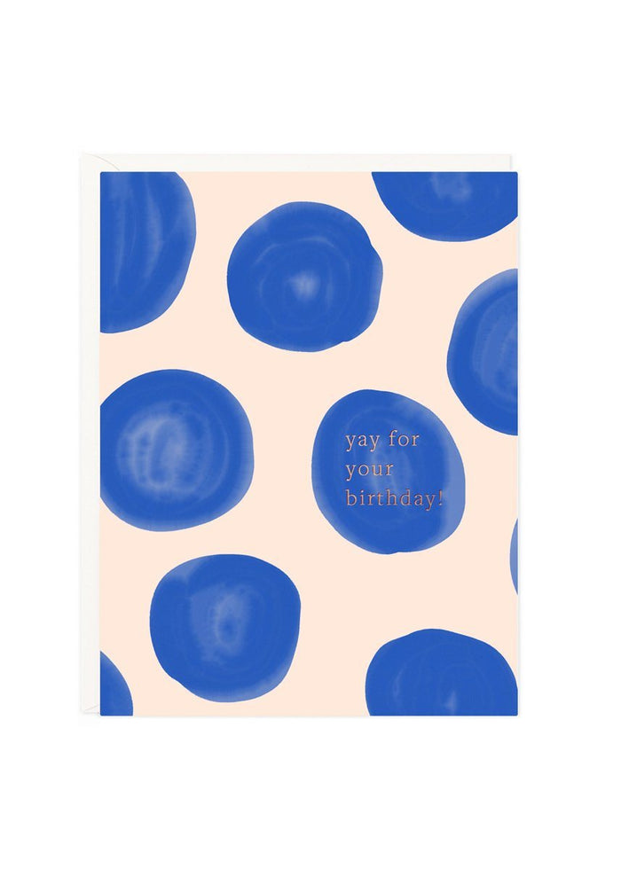 Yay Birthday Dots Card